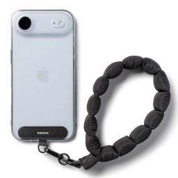 Ringke Holder & Puffer Hand Strap – univerzální poutko na ruku pro držení telefonu - Calm Black