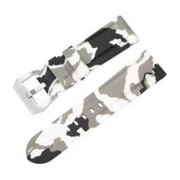 Gaira® Řemínek na hodinky Camouflage 3355-11, Šířka řemínku 24 mm
