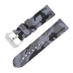 Gaira® Řemínek na hodinky Camouflage 3355-43, Šířka řemínku 20 mm
