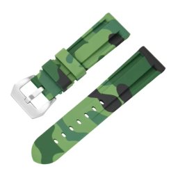 Gaira® Řemínek na hodinky Camouflage 3355-19, Šířka řemínku 26 mm