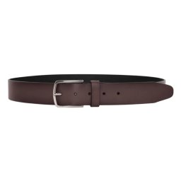 Gaira® Kožený opasek 78002, Barva tmavě hnědá