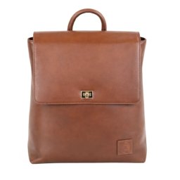 Gaira® Kožený batoh 58016, Barva hnědá