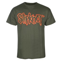 tričko pánské Slipknot - Don't Ever Judge Me Olive - 51647800