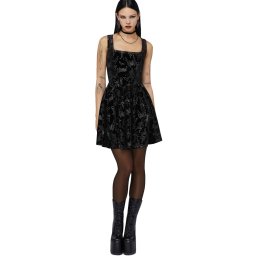 šaty dámské KILLSTAR x ELVIRA - Yours Cruelly - Black - KSRA014128