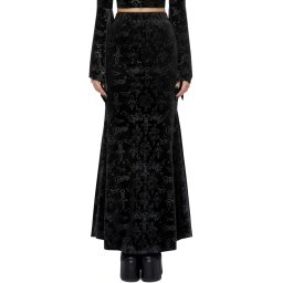 sukně dámská KILLSTAR x ELVIRA - Yours Cruelly - Black - KSRA014121