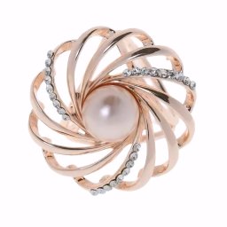 Gaira® Spona na šátek 3266, Barva rose-gold