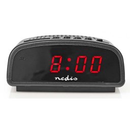 Digitální stolní budík Nedis CLDK008BK