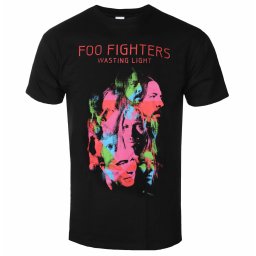 tričko pánské Foo Fighters - Wasting Light - Black - ROCK OFF - FOOTS02MB