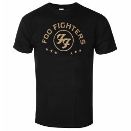 tričko pánské Foo Fighters - Arched Stars - Black - ROCK OFF - FOOTS12MB