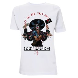 tričko pánské The Offspring - Shooting Gun - White - RTTOSTSWSHO