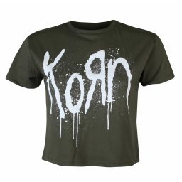tričko dámské (top) Korn - Still A Freak - GREEN - ROCK OFF - KORNCT11LGR