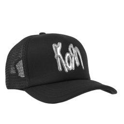 kšiltovka Korn - Sonic Silver Logo - ROCK OFF - KORNMBCAP04B