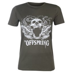 tričko dámské Offspring - Feathered Winged Skull - ROCK OFF - OFFTS14LGR