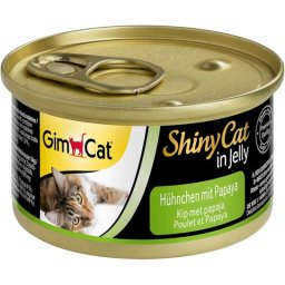 GimCat ShinyCat 70g kuře a papája