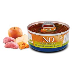 N&D CAT PUMPKIN Adult Boar & Apple 70g