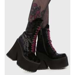 boty dámské KILLSTAR - In A Phase - Black - KSRA011586