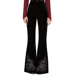 kalhoty dámské KILLSTAR - A Devil's Rose - Black - KSRA014061