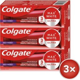 COLGATE Max White Ultra Multiprotect bělicí 3× 50 ml