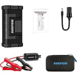 AVAPOW T8 MAX 12V jump starter 6000A 24000mAh
