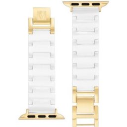 Anne Klein Řemínek keramický bílý pro Apple Watch 38/40/41 mm WK/1010GPWT38