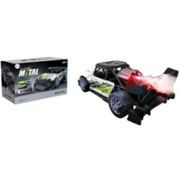 Mamido Metal Max Speed Autíčko na dálkové ovládání s kouřovým efektem, modré