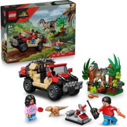 Lego Jurassic World 76972 Únik před raptorem v terénním autě