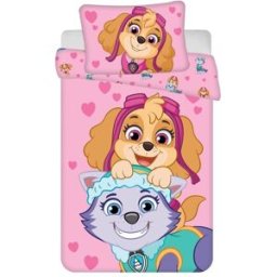 Jerry Fabrics Povlečení do postýlky Paw Patrol 526 baby 100 × 135, 40 × 60 cm