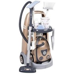 Smoby Vozík pro malou uklízečku s vysavačem Rowenta