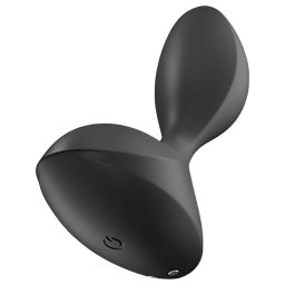 Satisfyer - anln vibrtor s aplikac - silikon - ern