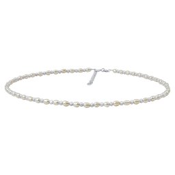 Silvego Stříbrný náhrdelník Zyra s přírodními perlami - LPS2927NSWP