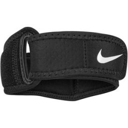 Nike Elbow Band – černo-bílý páskový chránič lokte, velikost L/XL