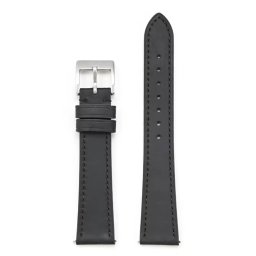 Gaira® Řemínek na hodinky 3413 černý, Šířka řemínku 22 mm