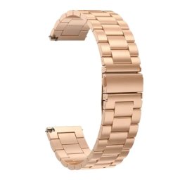 Gaira® Řemínek na hodinky 3304 rose gold, Šířka řemínku 24 mm