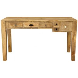 indickynabytek.cz - Psací stůl Manu 135x76x60 z mangového dřeva