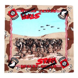FOSTEX šátek AIRBORNE 82/101 DESERT STORM 6col desert