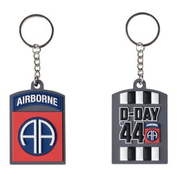 FOSTEX klíčenka 82nd AIRBORNE D-DAY 3D PVC