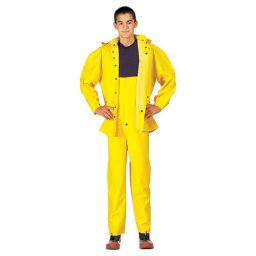 Komplet nepromokavý DELUXE PVC ŽLUTÝ vel. XXL