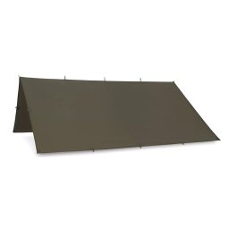 Helikon-Tex plachta bivakovací SUPERTARP odolná vůči jiskrám malá TAIGA GREEN