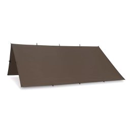 Helikon-Tex plachta bivakovací SUPERTARP odolná vůči jiskrám malá EARTH BROWN