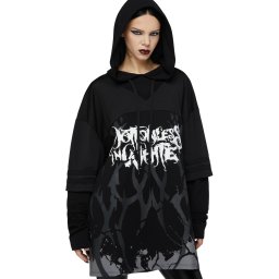 mikina unisex KILLSTAR X MOTIONLESS IN WHITE - Marked For Death - Black - KSRA014420