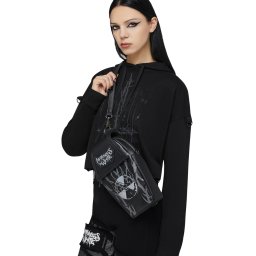 kabelka (taška) KILLSTAR X MOTIONLESS IN WHITE - Toxic Coffin - Black - KSRA014429