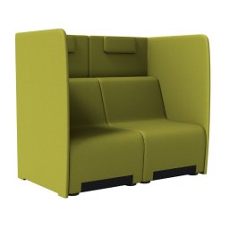 Křeslo RUBICO Lounge 102 dvoukřeslo s akustickým panelem