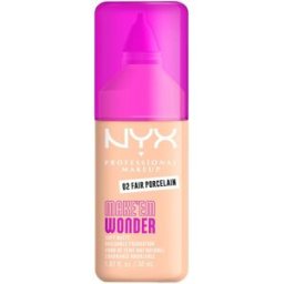 NYX PROFESSIONAL MAKEUP Make 'EM Wonder Foundation 02 Fair Porcelain, 30 ml