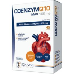 Da Vinci Academia Coenzym Q10 Max 100 mg, 45 tobolek