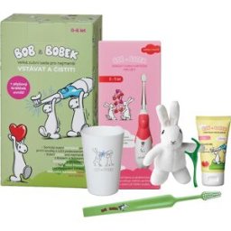 Profesor Max Bob a Bobek Dárková sada, červená