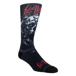 ponožky SLAYER - DYE SUB CREW - BLACK - PERRI´S SOCKS - SLB302-001