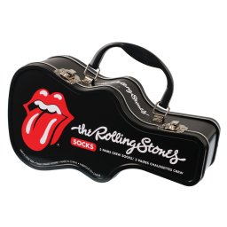 dárková krabička (ponožky set 3 párů) THE ROLLING STONES - GUITAR - PERRI´S SOCKS - RSF370-001-O-M