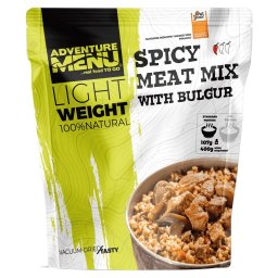 ADVENTURE MENU pikantní kotlík s bulgurem PORCE 107g/400g - dehydrované hotové jídlo