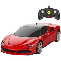 Rastar 20600 Auto RC Ferrari SF90 Stradale 1:18, červené