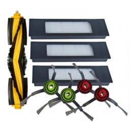 8ks HEPA a kartáče pro ECOVACS Deebot N8, N8 Pro/Plus, Ozmo T8/T8+, T9/T9+, 920/950, sada